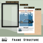 918 SPYDER - Framed Car Poster