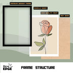 ETHERIAL BLOOM - Framed Abstract Poster