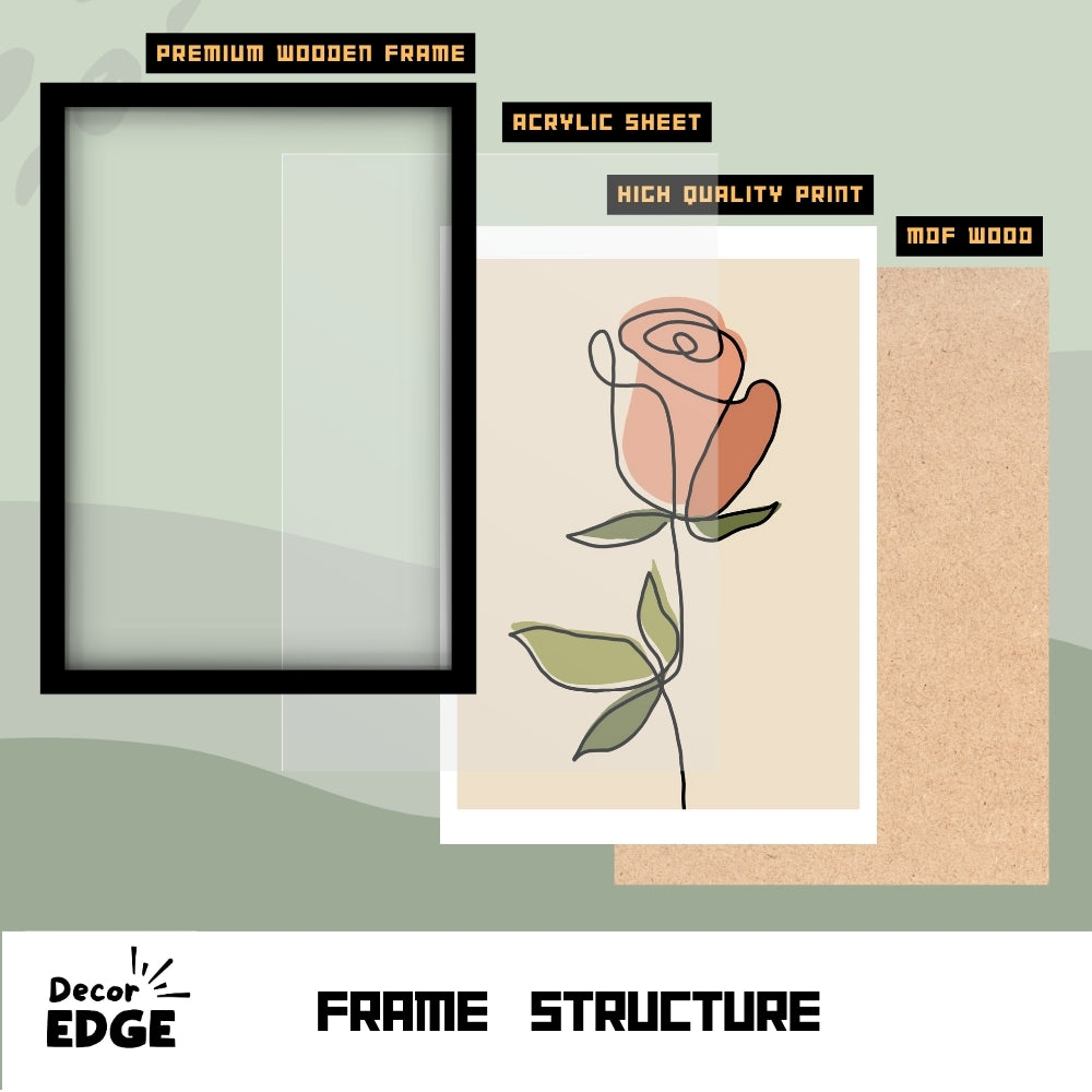 ETHERIAL BLOOM - Framed Abstract Poster