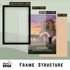 SPIRITED AWAY- Framed Ghibli Anime Poster