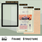 CHEVROLET CLASSIC C-10 V2 - Framed Car Poster