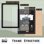 CHEVROLET S-10 ADVANTAGE 2017 - Framed Car Poster