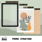 Meowjesty - Framed Abstract Poster