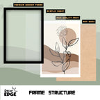 HORIZON LINE - Framed Abstract Poster