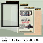 CHEVROLET XTREME 2002 - Framed Car Poster