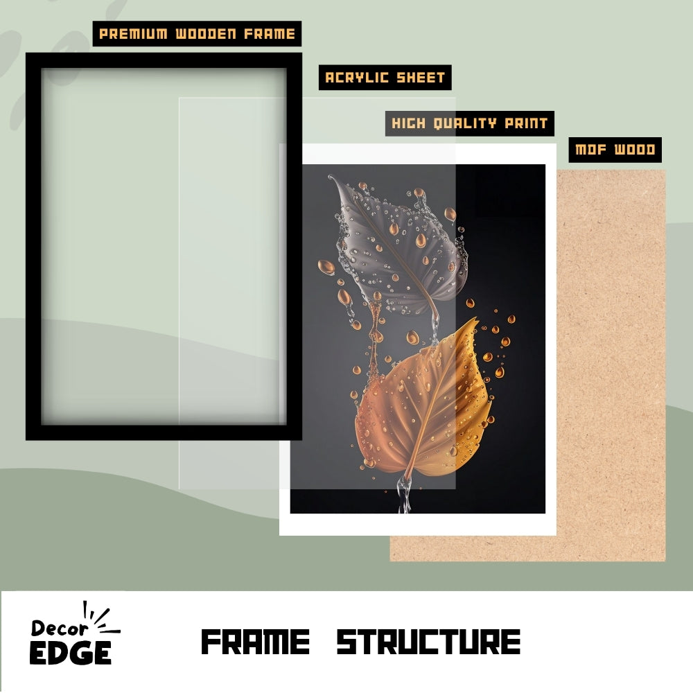 COSMIC NIGHT - Framed Abstract Poster
