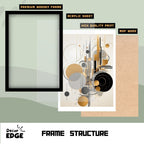 EQUILIBRIUM - Framed Abstract Poster