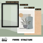 BOHO BLOOM - Framed Abstract Poster