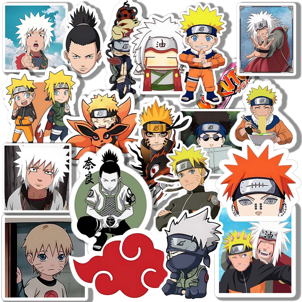 Pack of 20 Naruto Sticker Set