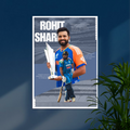Rohit Sharma | R SHARMA-IND-1 | Cricket Poster