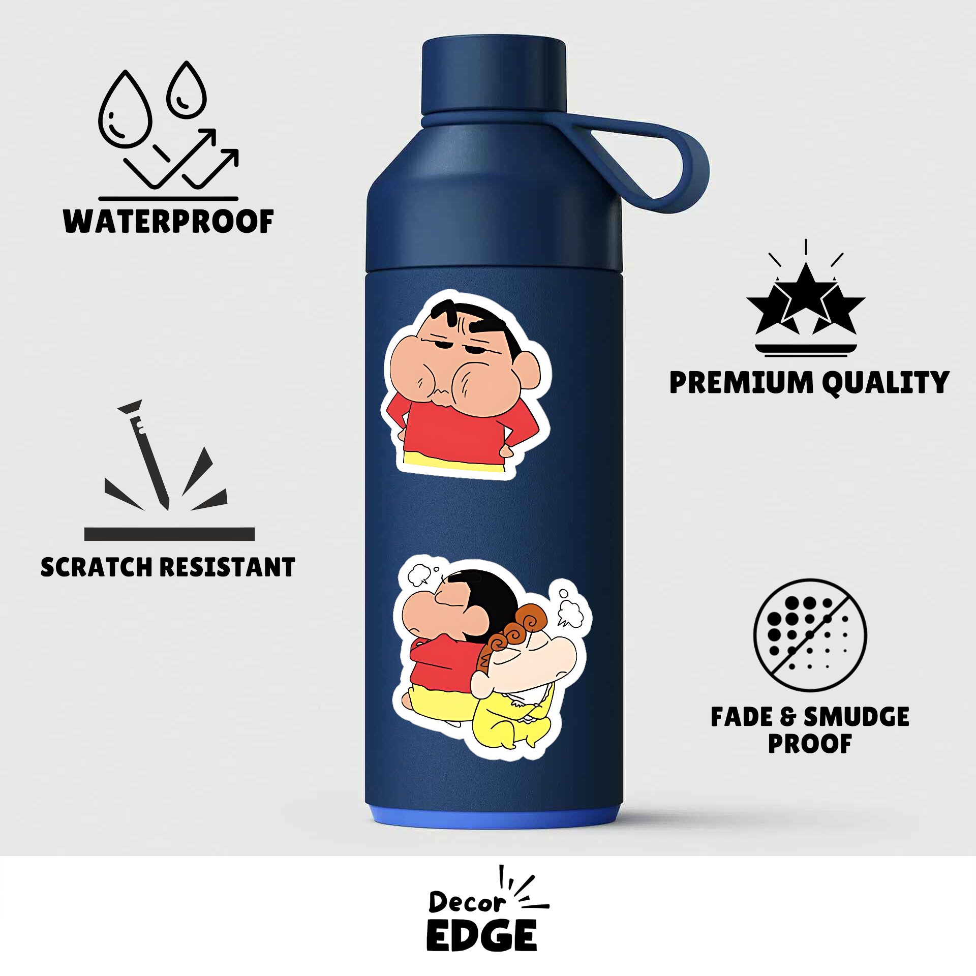 Pack of 30 Shinchan Sticker Set