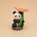 Hold My Lotus - Panda Clay Model