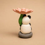 Hold My Lotus - Panda Clay Model