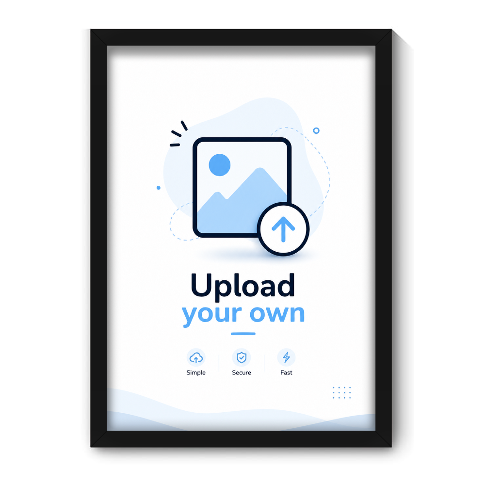 Custom Upload - Framed Poster
