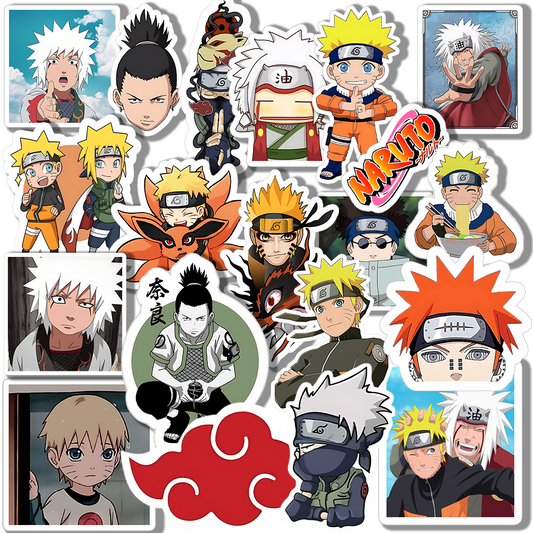 [Pack of 20] Naruto Premium Sticker Set