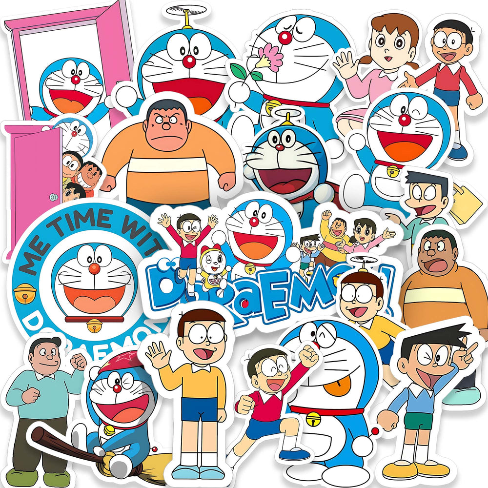 Pack of 25 Doraemon Sticker Set