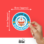 Pack of 25 Doraemon Sticker Set